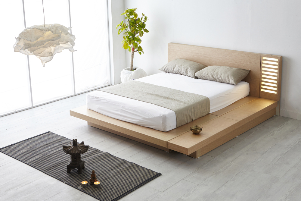Picture of Wooden Bed Frame