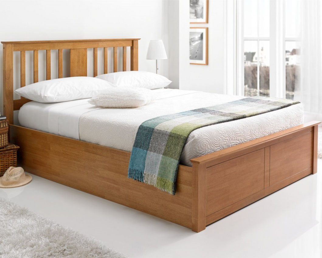 Picture of Wooden Bed Frame